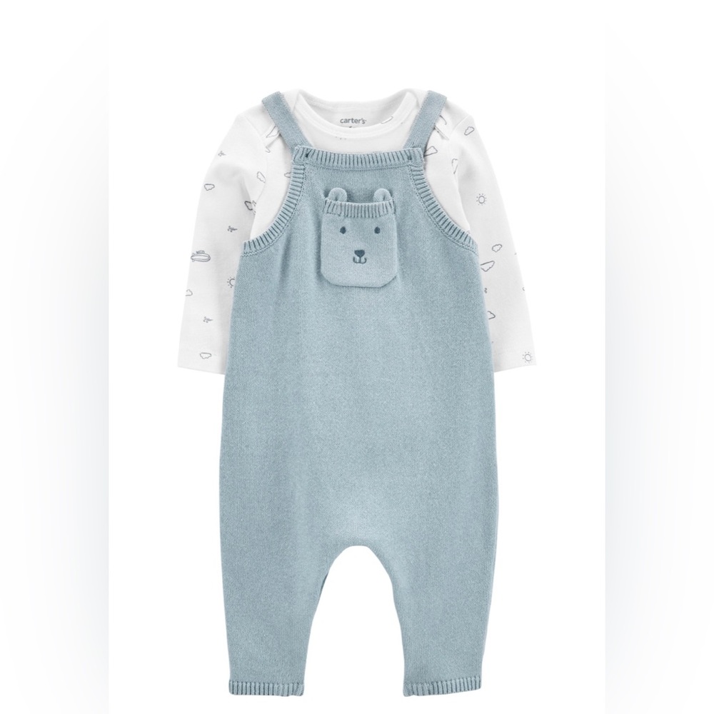 Carter’s Baby 2-Piece Long-Sleeve Tee & Sweater Coverall Set